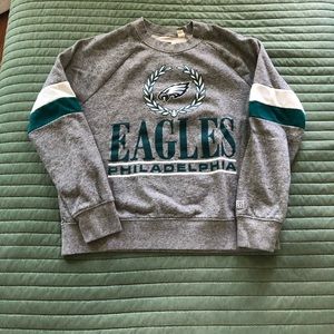 EUC American Eagle Philadelphia Eagles crew neck